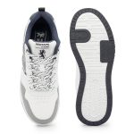 Red Tape Men's Sneakers Beige Green Pu Round Toe Lace-Up Responsive Sole - Image 5