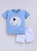Toonyport Boys Summer 3 Packs Of T-shirts and Shorts Combo Set (Multicolors) - Image 5