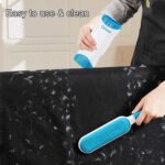 Omasi Pet Hair Brush, Cats and Dogs, Magic Cleaning Brush, Reusable, Removes Hair - Pet Hair Brush, Magic Dogs and Cats for Cleaning (Clothing/Sofa/Car/Bed) - Image 2