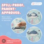 BabyPro 5mm Reversible Baby Playmat, 6 x 5 ft Foldable Mat, Play Trails | Waterproof, BPA-Free XPE Foam, Non-Toxic Bounce-Back Cushion, XL - Image 7