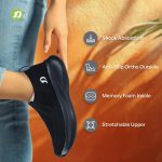 DOCTOR EXTRA SOFT Men's Slip-On Sports Shoes | Memory Foam Cushioned Insole | Lightweight Running, Walking, Gym, Training & Casual Sneakers for Men & Boys | NEW-2008 - Image 5