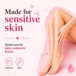 4 in 1 Rose Body Wax Powder for Women Tan Removal Hair Removal Exfoliation Skin | Brightening Skin Full Body Polishing Painless Hair Removal No Strip No Heat Just Smooth Skin 80g (Body Wax Powder) - Image 7