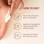 Vilvah Foot Cream for Cracked Heels | Repairs Dry, Rough & Damaged Feet | Softens Calluses & Removes Dead Skin | Deep Hydration & Odour Control | 100ml - Image 6