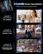 GRENARO Mic for YouTube Wireless, 3-Level Adjustable Noise Reduction Mic Wireless,S12 Wireless Microphone for Youtubers with LED Indicator Light (Single Channel Type-C Port Version) - Image 4