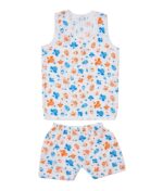Shyamcollections Baby Boy & Girl Cartoon Print Sleeveless Soft Cotton Casual Vest T-Shirts with Shorts Dress for Summer Wear Kids Infant Toddler New Born Baby Clothes (Set of 6) (9-12 Months) - Image 4