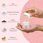 Ceramide Glow Rice Radiance Combo For Korean Glass Skin, Set of 4 - Face Wash, Face Toner, Face Scrub, Peel off Mask - Image 7