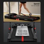 Lifelong 4.5HP Walking Pad Treadmill | Max Speed 10 km/h | LED Display | Under Desk Treadmill Foldable | Walking Pad for Home Gym | Gym Equipment for Home Workout | 100 kg Capacity - Image 4