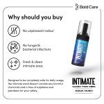 Bold Care Aqua Rush Foaming Intimate Wash for Men [120 ml] with Tea Tree Oil, Aloe Vera & with hazel | pH Balancing Wash | No Alcohol, No Parabens, No Sulphates | No Itching, Irritation & Bad Odor - Image 5
