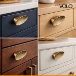 VOLO Antique Brass Cabinet Knob Handle – Premium Drawer Knob for Wardrobe Kitchen Cabinets Cupboard Furniture Hardware(TR SH 10 OV_Ant.) Pack of 2 - Image 9