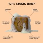 Ghar Soaps Sandalwood & Saffron Magic Soaps For Bath (100 Gms Pack Of 1) | Paraben Free | Chandan & Kesar Bath Soap | Handmade Soaps For Glowing | Skin Brightening Soap For Men & Women - Image 4