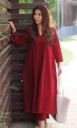 GoSriKi Women's Rayon Viscose Ethnic Co-Ord Set | Kurta Pant Set | Kurta Palazzo Set | Stylish Cotton Suit Set for Women - Image 3