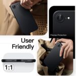 JETech Slim Cover Case for iPhone 17e (2026) / iPhone 16e with Camera Lens Full Protection, Ultra-Thin Lightweight Matte Finish Minimalist Protective Phone Cover, 6.1-Inch Display (Black) - Image 7