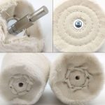 Do It Your Self DIY Crafts Wool Felt Cotton Abrasive Buffing Wheel Kit,Rotary Tool Accesseries with 3mm Shaft,for Polishing Metal Jewelry Jade 1 Set Contain Pcs :- (32) - Image 17