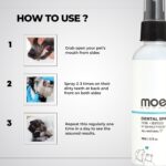 Moe Puppy Vet Recommended Dental Spray for Dogs & Cats | Bad Breath Control, Plaque & Tartar Removal & Gum Health | Peppermint Freshness | Long-Lasting Oral Care, Safe Daily Use (100 ml) - Image 7