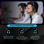 Dyazo Computer Wired Headphones | Headset with Mic | 3.5 MM Jack | Compatible for Laptops, PC, Notebooks (Black) - Image 6