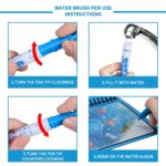 The Simple Ghar Water Magic Coloring Book for Kids (4 Books, 4 Themes) | Reusable No-Mess Painting Book with Magic Water Pen | Travel-Friendly Educational Toy for Toddlers Age 3+ | Quick-Dry, Refillable - Image 3