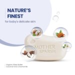 Mother Sparsh Natural Care Baby Soap-75g x 4 | BUY 3 GET 1 FREE | Soap for Babies with Chamomile, Shea Butter & Coconut Oil | Gently Cleanses Baby's Skin - Image 4