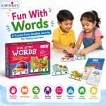 Creative’s Fun with Words 3 Letter Word Building Puzzle for Kids | Preschool Phonics & Spelling Puzzle |Self-Correcting Educational Jigsaw Puzzles |English Learning, Reading & Vocabulary Skills Age 4+ - Image 6
