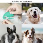 5 Pcs Knotting Combs, Pet Grooming Tool, Cat Hair Remover,Dog Grooming Comb Knot Remover, Pet Hair Removal Tool for Cat, Dog, Pet Hair Shedding Tool Supplies for Removing Tangled and Loose Hair - Image 2