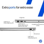 HP 15, Intel Core Ultra 5 125H (16GB DDR5, 1TB SSD) FHD, IPS, 15.6''/39.6cm, Win11, M365 Basic(1yr)*Office24, Silver, 1.65kg, fd1354TU, Intel Arc Graphics, FHD Camera w/Shutter, AI Powered Laptop - Image 9