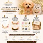 Personalized Pet Name Necklace for Dogs & Cats | Custom Pet Name Charm Necklace | Adjustable Gold Plated Pet Jewellery | Customized Gift for Pet Lovers - Image 8