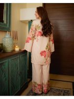 Modestouze Attires Cord Set for Women Cotton Stylish Poly Rayon - Turkish Co Ord Set for Women Stylish Mandarin Neck Floral Print Western Co Order Sets, Wear as Office Coat, Travel Coord, Cot - Image 5