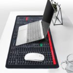 DC Anti-Slip Keyboard Pad with Office Software Excel Shortcuts Mousepad, Clear Extended Large Cheat Sheet Mouse Pad, Keyboard Mouse Pad for Office & Home(Keyboard Cleaner Brsh)80x30cm - Image 7