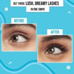 SUGAR POP Waterproof Mascara | Vitamin E & Jojoba Oil | Smudge-proof | Lengthening | Water-Resistant | 8 gms - 01 Black - Image 5