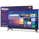 Roku Smart TV 2026-32 Inch Select Series, 720p HD TV - RokTV with Voice Remote - Flat Screen LED TV with Wi-Fi for Live Local News, Sports and Movies Streaming - Bluetooth Headphones Mode