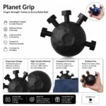 Hand Grip Strengthener,Ultimate Finger Exerciser Strength Trainer Exercise Ball Hand Strengthener Hand Balls Workout Equipment for Men & Women (Finger Exerciser) - Image 5