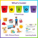 Skillmatics Phonics Sorter – Vowel Sorting & Early Reading, Montessori | Short Vowel Sounds, Phonemic Awareness for Preschool & Kindergarten, Educational Gift for Boys & Girls Ages 4, 5, 6, 7 - Image 4