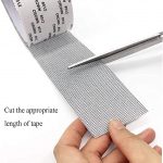 DARNEX Mosquito net Patch Repair Tape, Window Screen Repair Tap, Strong Adhesive & Waterproof Window Mosquito net Covering Mesh Tape for Door Tears Holes Screen Patch Repair (Pack of 1)