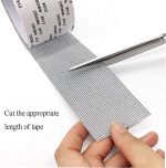 DARNEX Mosquito net Patch Repair Tape, Window Screen Repair Tap, Strong Adhesive & Waterproof Window Mosquito net Covering Mesh Tape for Door Tears Holes Screen Patch Repair (Pack of 1)