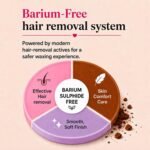 4 in 1 Chocolate Bikini Line Hair Removal Powder Mask for Women Painless & Instant Hair Removal Tan Removal & Skin Nourishment 20 Times Bikini Wax Pack No Heat No Strips 80g (Bikini Wax) - Image 5