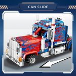Galaxy Hi-Tech 2 in 1 Transforming Robot Architect Brick Toys 533+ Pieces Building Block - Super Hero Theme Blocks and Bricks - Robot, car Educational Engineering Construction Learning Toy for Kids - Image 5