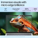 HP Pavilion Plus, Intel Core i5-1335U-13th Gen Laptop, (16GB LPDDR5x,512GB SSD),IPS, 300 nits, 14''(35.6cm) 2K,Win 11, M365 Basic(1yr), Office Home 24, Silver,1.38kg, 5MP Camera w/Shutter, ew0107TU - Image 6