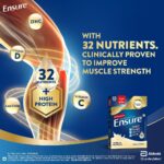 Ensure No 1 Nutritional Supplement Drink in the world 32 nutrients High Protein,Calcium,Vit D, Vanilla 400g/375g, Wt may vary - Image 4