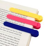 Olevs Automatic Silicone Bookmark Smart Page Holder for Reading Cute and Unique Book Mark Clip for Women Men and Kids Reading Accessories for Study Office and School Supplies-PO-4-VX_2005