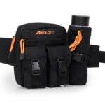 Boldfit Waist Bag for Man Multipurpose Waist Bag for Woman, Travel Fanny Pack with Adjustable Strap, Multiple Compartments, Crossbody Tactical Durable Design for Hiking, Cycling, Gym & Daily Use
