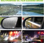 Automotive Oil Film Cleaning Brush, 2026 Upgrade Clearvision Car Windshield Cleaner, Clearvision Glass Cleaner, 150mll Reusable Oil Film Cleaning Brush for Car Window, Prevents Rain and Fog - Image 4