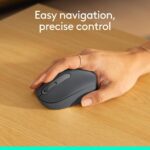 Logitech M196 Bluetooth Wireless Mouse, Compact and Portable Mouse for Laptops, Tablets and More, 12-Month Battery, Smooth Tracking, Compatible with PC and Mac, Windows and macOS - Graphite - Image 7