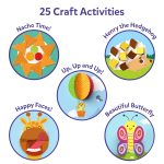 Skillmatics Scissor Skills Activity Book - Snip Snip, 25 Fun Cutting & Creative Activities for Preschoolers, 2 Child-Safe Scissors, Fine Motor Skills Craft Kit, Gifts for Kids Ages 3, 4, 5, 6, 7 - Image 6