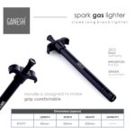 Ganesh Spark Gas Lighter for Kitchen Use Restaurants Metal Gas Stove Lighter Regular Size Easy Grip Long Lasting, Rust Proof - Image 4
