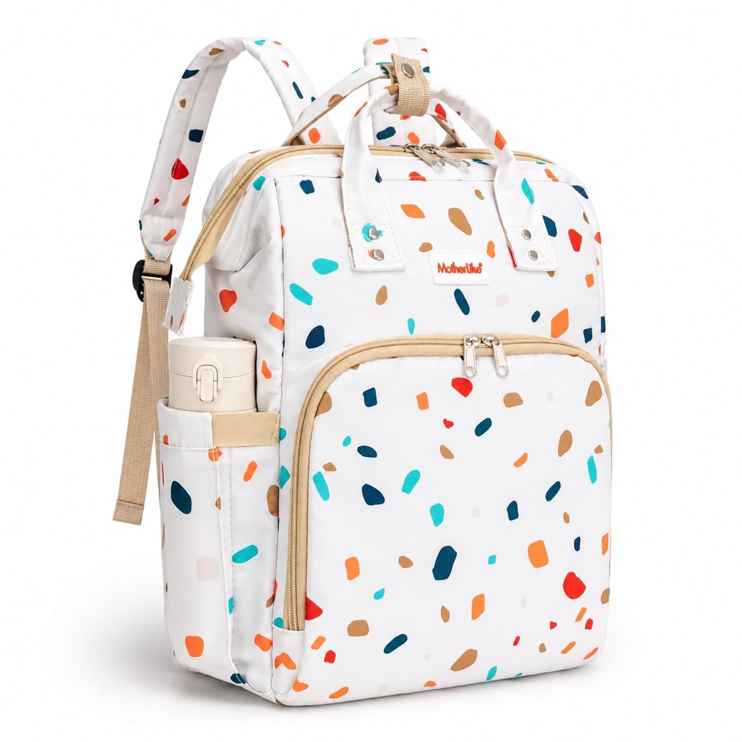 71sLeU1LKL._SL1500_.jpg Diaper Mommy Bags For Mothers for Travel - Hospital Baby Maternity Bag for Delivery Women - New Born Baby Essentials - Water-Resistant & Insulated Bottle Holders - 23 L, 9 Pockets (PB21) - Image 1