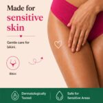 4 in 1 Chocolate Bikini Line Hair Removal Powder Mask for Women Painless & Instant Hair Removal Tan Removal & Skin Nourishment 20 Times Bikini Wax Pack No Heat No Strips 80g (Bikini Wax) - Image 8