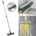 Rushwak 3 in 1 Long Handle Bathroom Cleaning Brush with Wiper, 180° Rotate for Floor/Toilet Cleaning (Multicolor) - Image 7
