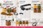 Mollies Premium Airtight Kitchen Storage Containers Set of 12 | Clear Plastic Food Organizers with Lids | 400ml, 700ml, 1100ml Combo for Dry Fruits, Snacks, Pulses & Candies | BPA-Free & Leakproof - Image 5