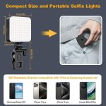 Suicune Selfie Light for iPhone,Portable Phone Lights Clip, 3 Lighting Adjustment Modes Photography Lighting for iPhone/Video Recording/Camera/Laptop/iPad/Video Conference/TikTok/Vlog/Makeup - Image 3