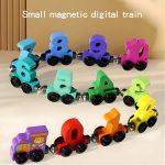 Crackles Small Wooden Magnetic Digital Train Toy for Kids (0–10) | Montessori & STEM Learning Number Train with Engine | Early Learning Educational Toy for Toddlers & Preschool Kids - Image 6