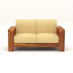 NATRAJ ART & CRAFT Sheesham Wooden 6 Seater Sofa Set for Living Room | Solid Wood Sofa | Rosewood Sofa Set for Home & Office | Lounge (Natural, 3+2+1 Seater) - Image 8